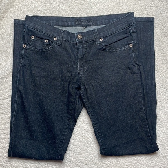 Carmar black Stretch denim Jeans Size 29 x 30 - Picture 2 of 6